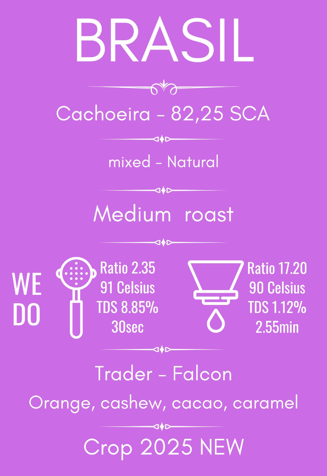 Cafea de Specialitate Brazilia Cachoeira Parana