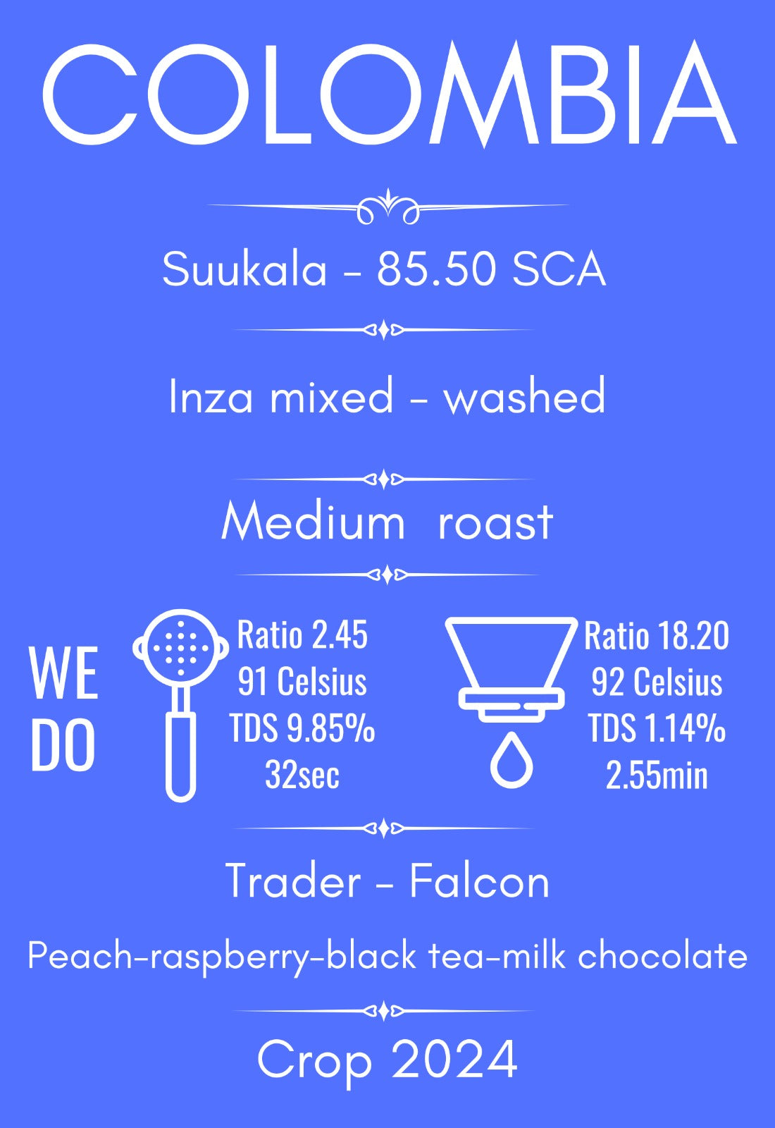 cafea de specialitate proaspat prajita in romania columbia spalata lot mic