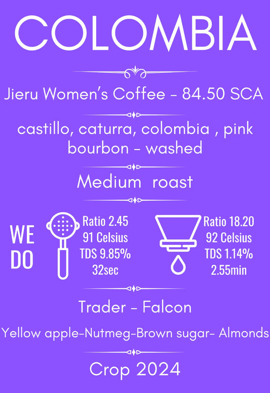 Colombia Jieru Women Coffee