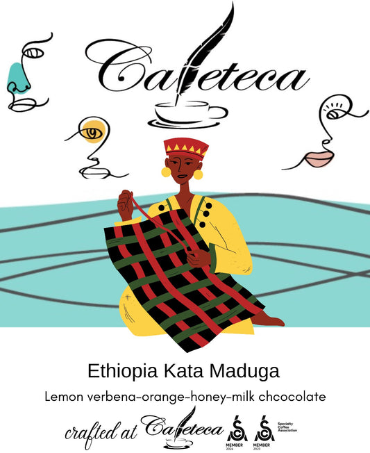 cafea de specialitate ethiopia kata maduga  proaspat prajita 