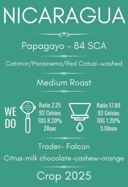 Cafea de Specialitate Nicaragua Papagayo EUDR RFA
