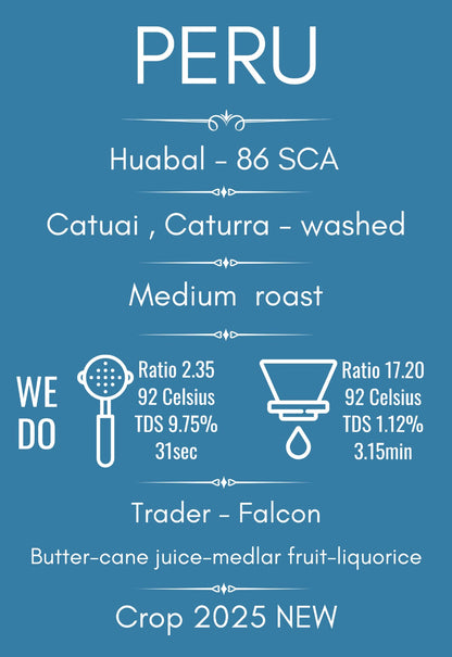 Cafea de Specialitate Peru Huabal