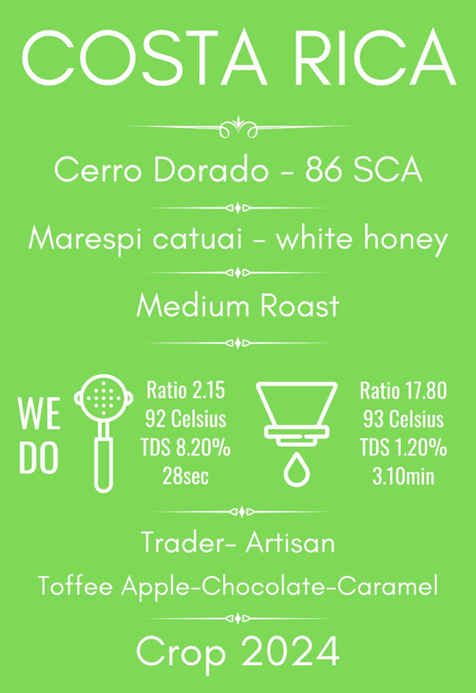 cafea de specialitate Costa Rica Cerro Dorado cafea proaspat prajita recolta 2024 lot mic