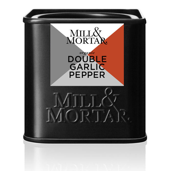 Double Garlic Pepper Mill & Mortar